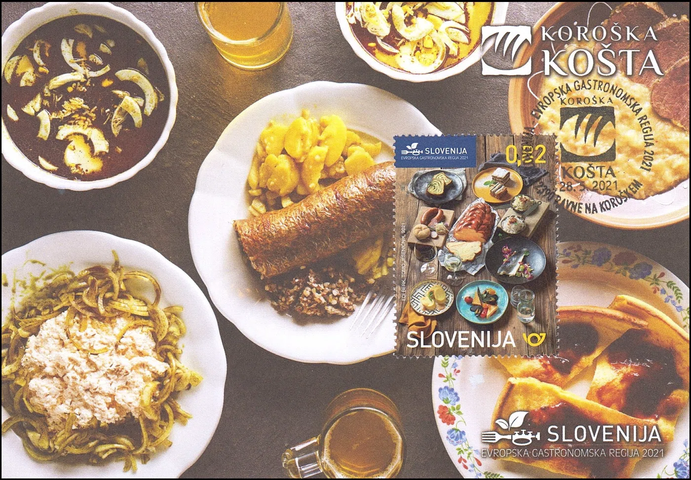 SLOVENIJA - EVROPSKA GASTRONOMSKA REGIJA 2021